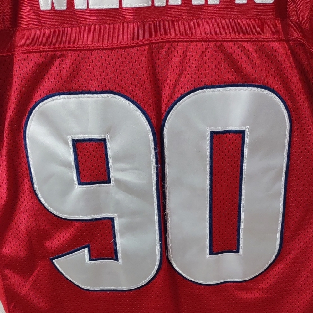 REEBOK NFL Red Texans Football Jersey - Picture 10 of 17